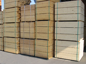 木材製品の製造・出荷風景